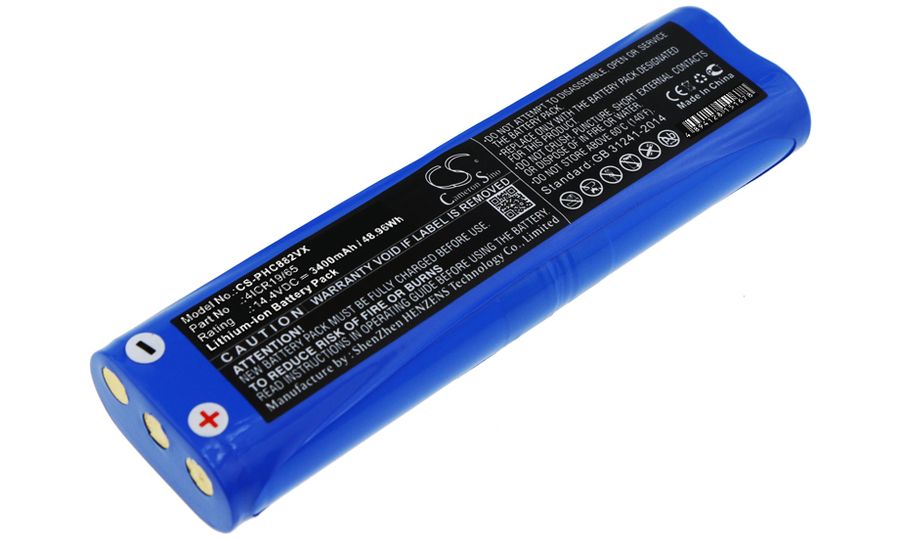 Batérie pre Bissell 1605, Bissell 16052, (ekv. Bissell 4ICR19/65), 3400 mAh
