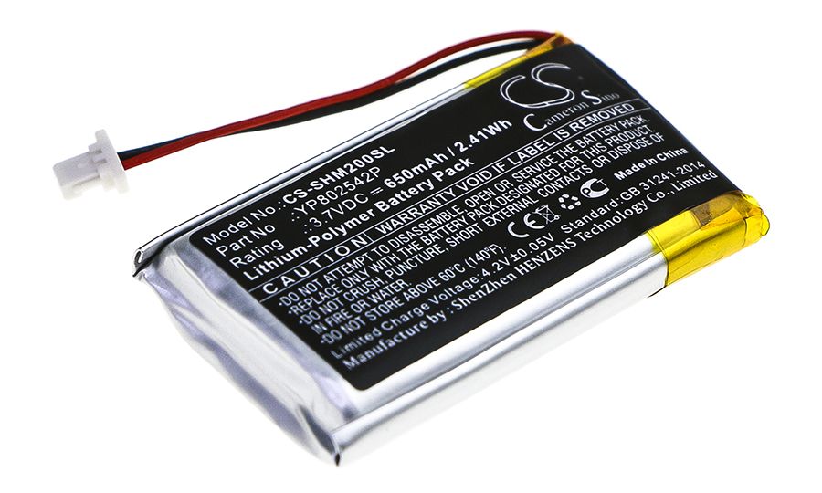 Baterie pro Sena SMH-10s, SMH-20s, 650 mAh, Li-Pol