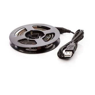 OPTY LED pásik 90cm, USB, 27 LED, prepínač, 20 farieb, samolepiaci