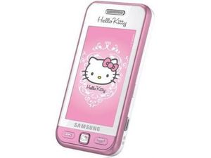 Samsung S5230 Star White pink Hello Kitty