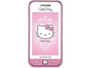 Samsung S5230 Star White pink Hello Kitty