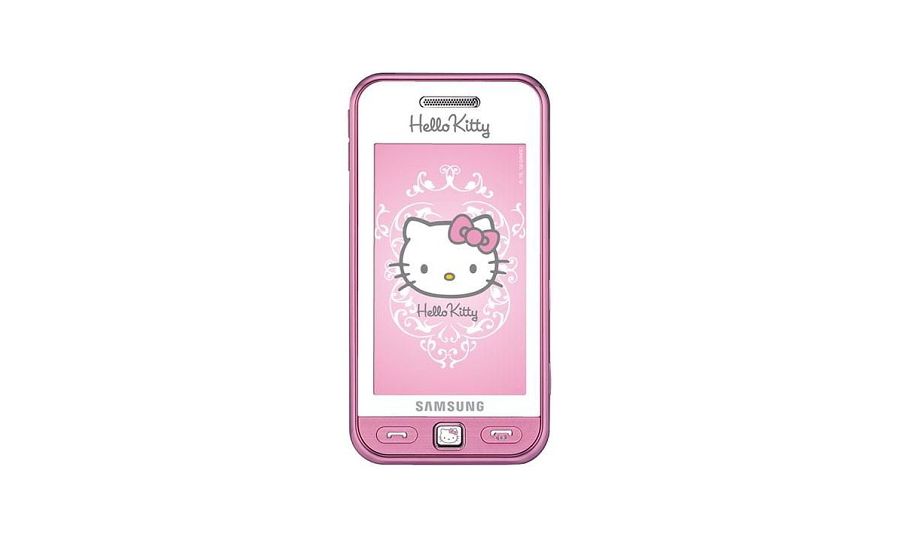 Samsung S5230 Star White pink Hello Kitty