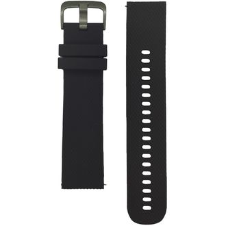Mobilly Univerzálny náhradný silikónový remienok 22 mm, čierny