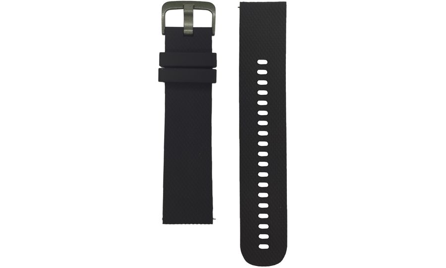 Mobilly Univerzálny náhradný silikónový remienok 22 mm, čierny