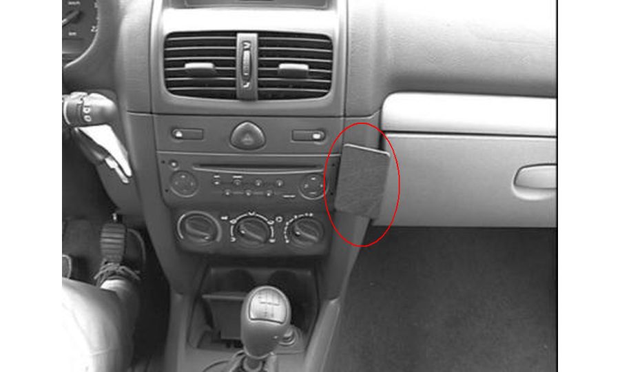 Brodit ProClip pre Renault Thalia 99-08/Clio 02-05/Clio Storia 06-09, na stred vpravo