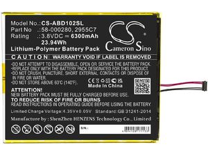 Batéria pre Amazon Kindle Fire HD 10.1 9th, 6300 mAh, Li-Pol