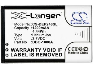 Batéria pre Doro 1370/1372/2404/6040, 1200 mAh, Li-Ion