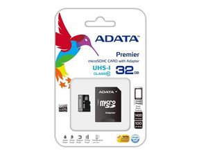 Adata Premier microSDHC 32GB Class 10/UHS-I pamäťová karta + SD adaptér
