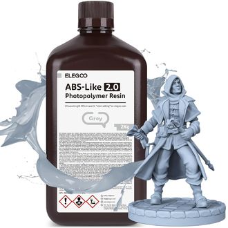 ELEGOO ABS-like Resin V2.0 2KG, Grey