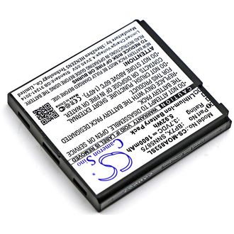 Batéria pre Motorola A855 Sholes Android, Motorola A954 (napr. Motorola BP7X), 1600 mAh