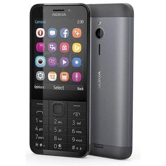 Nokia 230, tmavá strieborná