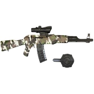 Sunny Blaster AK-47, útočná puška s vodným gélom, bez tlmiča, zelená