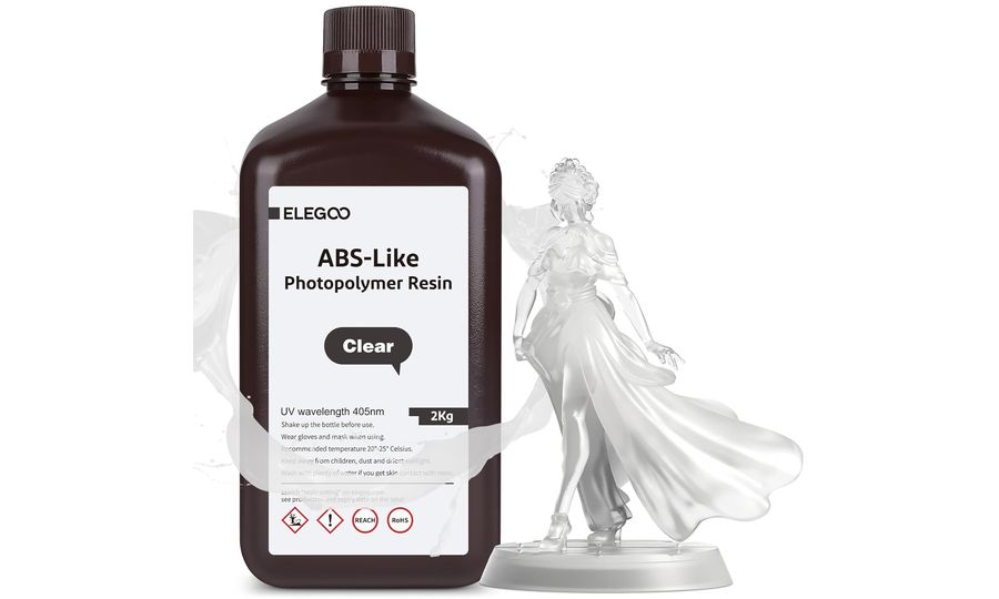 ELEGOO ABS-like Resin 2KG, Translucent