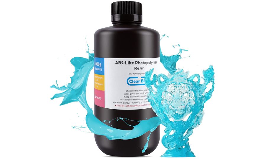 ELEGOO ABS-like Resin 1KG, Clear Blue