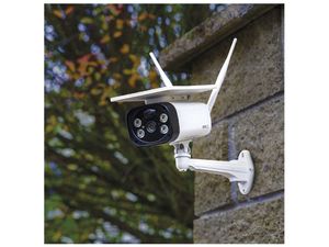 Vonkajšia batériová kamera EMOS GoSmart IP-600 EYE s WiFi a solárnym panelom