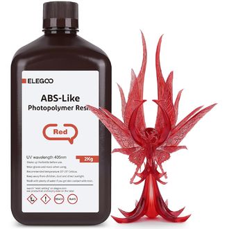 ELEGOO ABS-like Resin 2KG, Red