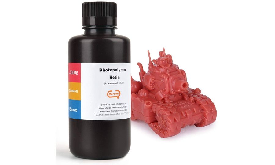 ELEGOO ABS-like Resin 1KG, Maroon