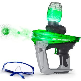 Sunny Blaster SKD-2, pištoľ na vodné gélové guľôčky s príslušenstvom, zelená