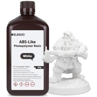ELEGOO ABS-like Resin 2KG, White