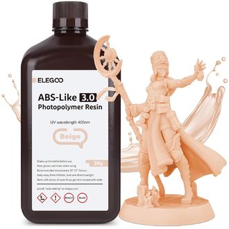 ELEGOO ABS-like Resin V3.0 2KG, Skin Color