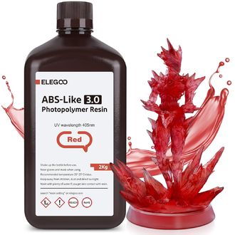 ELEGOO ABS-like Resin V3.0 2KG, Red
