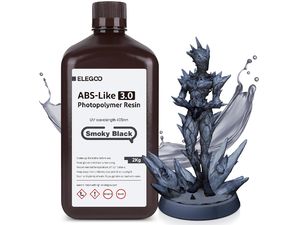 ELEGOO ABS-like Resin V3.0 2KG, Smoky Black