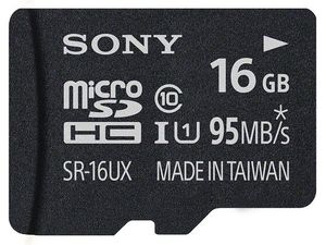 Sony microSDHC 16GB Class 10/UHS-I R94 pamäťová karta + SD adaptér