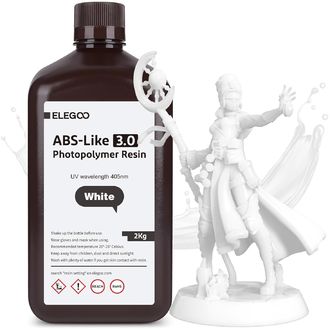ELEGOO ABS-like Resin V3.0 2KG, White