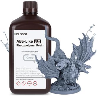 ELEGOO ABS-like Resin V3.0 2KG, Grey