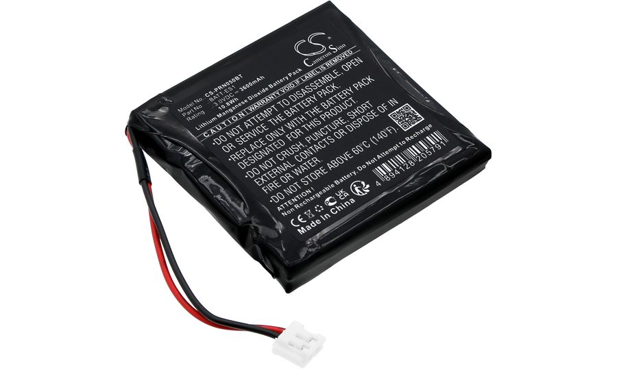 Batéria pre Hikvision Ds-Pd2-T10p-Weh/ds-Pd2-T12p-We, Pyronix Deltabell a ďalšie, 3600 mAh, Li-Ion