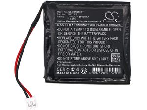 Batéria pre Hikvision Ds-Pd2-T10p-Weh/ds-Pd2-T12p-We, Pyronix Deltabell a ďalšie, 3600 mAh, Li-Ion