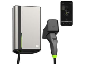 Green Cell GC HabuDen Wallbox 22kW prémiová nabíjacia stanica pre elektrické vozidlá s aplikáciou, 7 m kábel