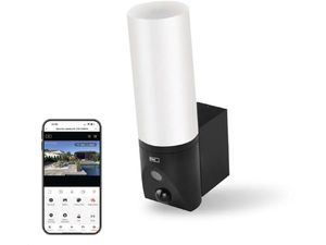 Vonkajšia otočná kamera EMOS GoSmart IP-310 TORCH s WiFi a svetlom, čierna