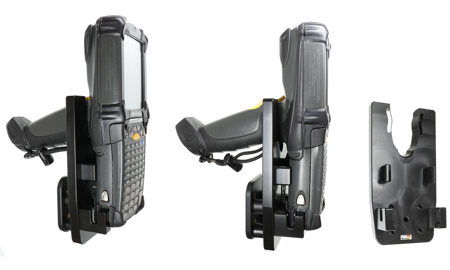 Držiak Brodit pre Symbol MC9200 s pištoľovou rukoväťou, tlmič vibrácií, bez nabíjania