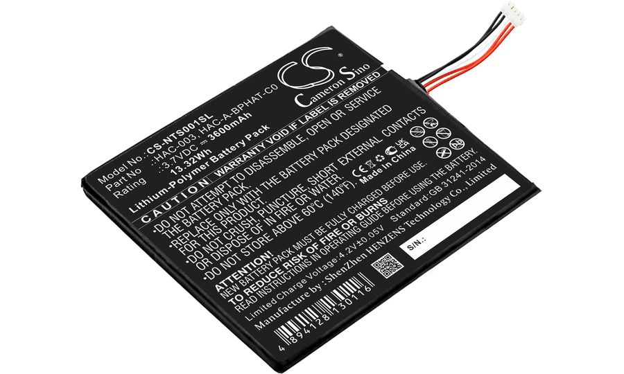 Batéria pre Nintendo Switch HAC-001, 3600mAh, Li-Pol