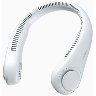JisuLife Neck Life 3, chladiaci ohrievač krku, 3 rýchlosti, bezlopatkový dizajn, 4000 mAh, sivá