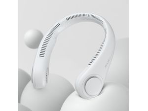 JisuLife Neck Life 3, chladiaci ohrievač krku, 3 rýchlosti, bezlopatkový dizajn, 4000 mAh, sivá