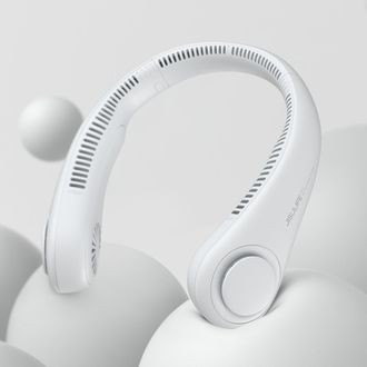 JisuLife Neck Life 3, chladiaci ohrievač krku, 3 rýchlosti, bezlopatkový dizajn, 4000 mAh, sivá