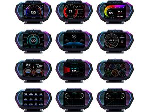 Palubný displej HUD P24, LCD, OBDII, GPS