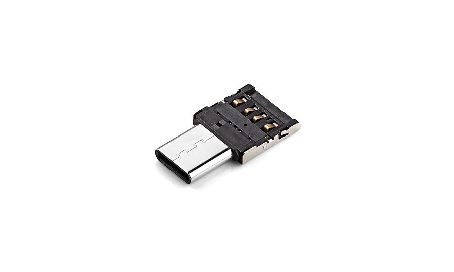 Adaptér USB-C OTG na pripojenie flash disku, klávesnice, myši