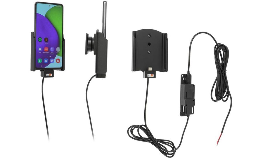 Brodit držiak do auta na Samsung Galaxy A52/A52s bez puzdra, so skrytým nabíjaním