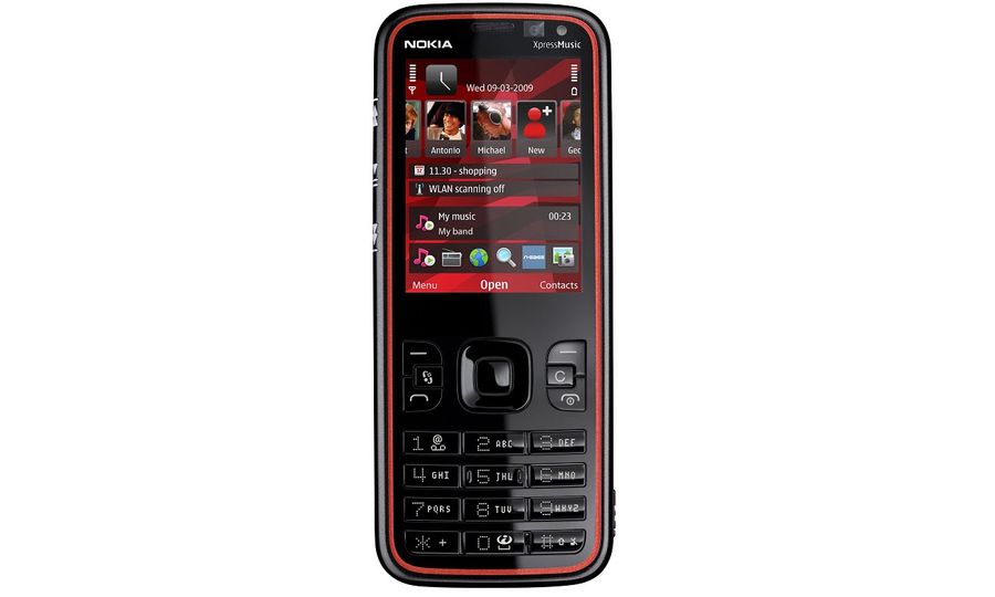 NOKIA 5630 XpressMusic Black Red (4 GB)