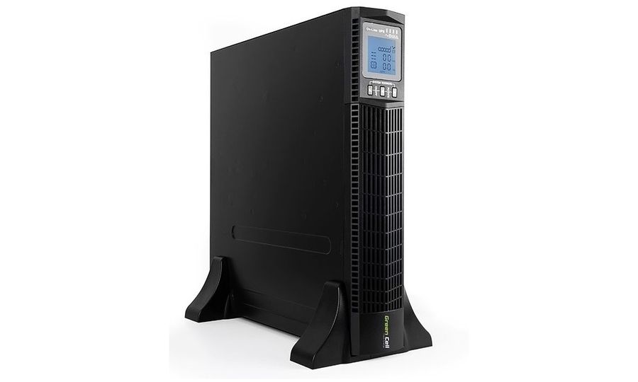 Green Cell UPS RTII 1000VA 900W LCD záložný zdroj