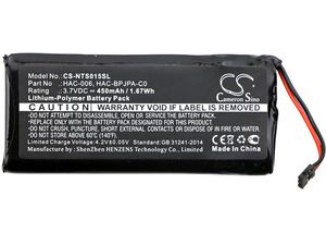 Batéria pre ovládač Nintendo Switch, HAC-015, HAC-016, 450 mAh, Li-Pol