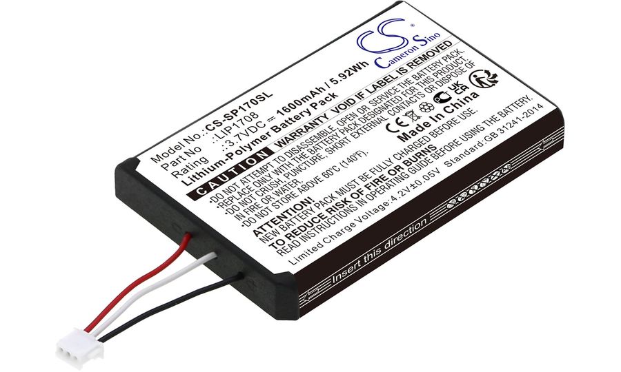 Batéria pre Sony PS5 DualSense, 1600 mAh, Li-Pol