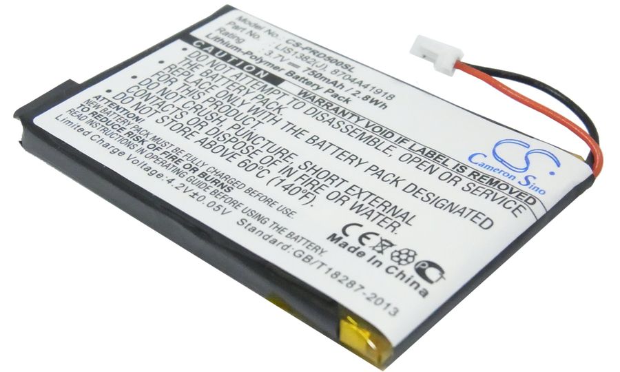 Batérie pre Sony Portable Reader Prsník-500 (ekv. 8704A41918), 750mAh