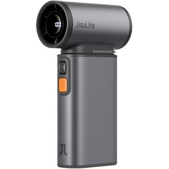 JisuLife Ultra 1, prenosný ventilátor 3v1 (ventilátor, fúkač prachu a nafukovačka), 9000 mAh, čierna