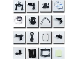 Akčná kamera 4K 30FPS/FullHD 60FPS + vodotesné puzdro a bohaté príslušenstvo