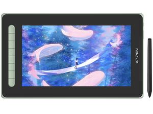 XPPen Artist 12 (2. generácia s perom X3), zelená