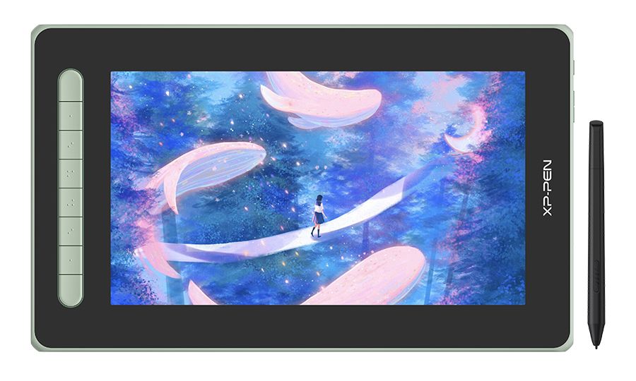 XPPen Artist 12 (2. generácia s perom X3), zelená